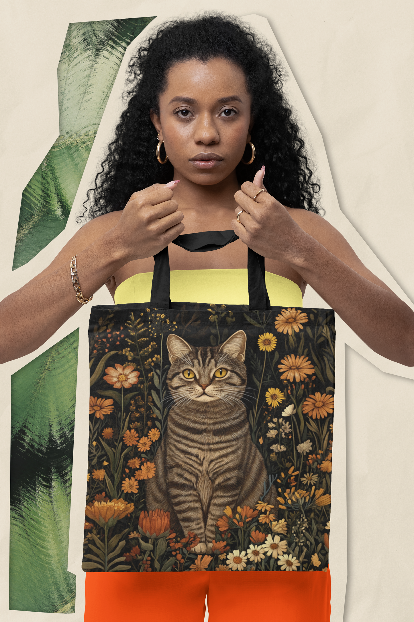 Cat Tote Shopping Bag