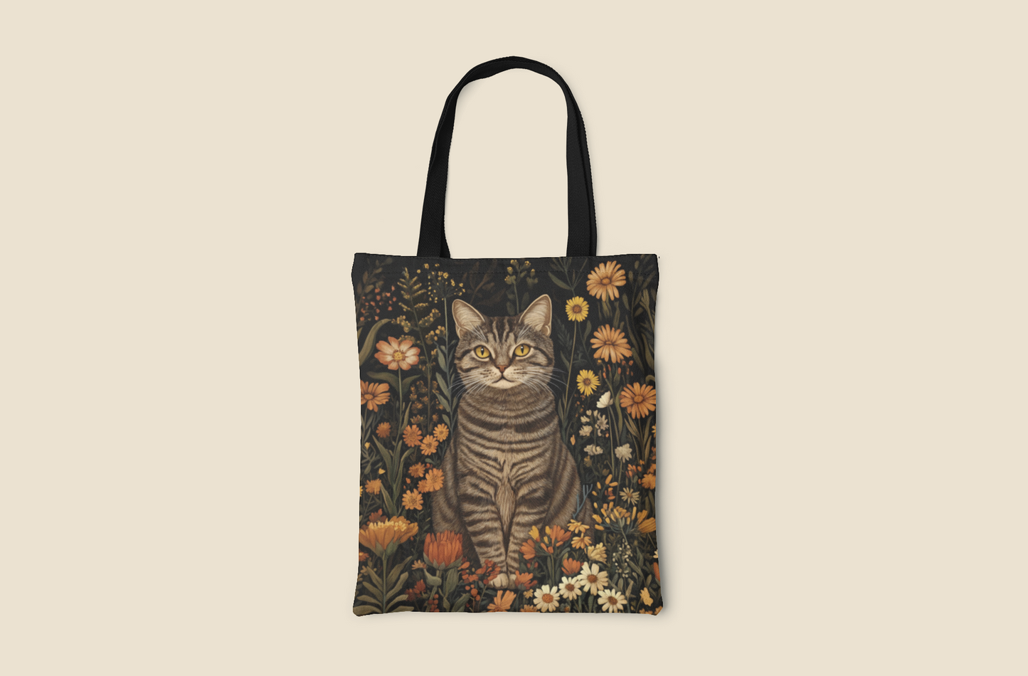 Cat Tote Shopping Bag